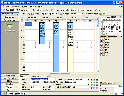 Terminkalender / Projektplanung